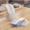 MICE M2 Gaming Mouse 12800 DPI Wired Mouse Ergonomische achtergrondverlichting Ergonomisch ontwerp 9-key gaming Mouse Geschikt voor PC Laptop Tablet Y240407