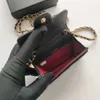 10A Véritable portefeuille en cuir sac à bandoulière mini sac de luxe portefeuille de portefeuille épaule croix croix cc sac de mode sac à main avec boîte