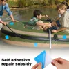 Window Stickers Pool Patch Repair Swimming Square Self-Adhesive Rubber Inflatable Patches Set Of 50