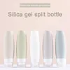 Storage Bottles Silicone Bottling Refillable Bottle Set Toner Cosmetic Sub-bottle Gel Lotion Container Bath Shower Tool Squeeze Empty