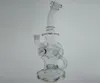 NUEVO estilo Glass Water Pipe Dab Oil Rigs Recycler Fab Holes Fab Bongs Best Q Hookah 1790151