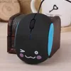 Souris d'ordinateur souris pour ordinateur portable Small Cute Cartoon Girl Mouse USB Creative Wired Souris pour ordinateur portable Mac Notebook 1200dpi Y240407