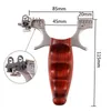 Novo poderoso slingshot de borracha plana, pressionando rápida, alta precisão de alça sem aço inoxidável esportes esportivos ao ar livre estilinga