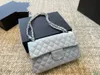7a Design de moda de luxo Bola clássica de cadeia feminina elegante atmosfera original cadeia de hardware Diamond Pattern Bag Saco Super Versátil Crossbody Bag