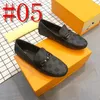 34Model mode mocka män designer loafers skor andas komfort slip-on mens drivskor lyx varumärke män loafers mens lata skor mockasins