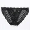 Sexy lowwaisted Silk Underwear Dames Franse kant S -briefs 240407