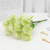 Decorative Flowers Flower Household Products Artificial Plants Plastic Dandelion Vase For Home Decoration Accessories Wedding