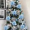 Fleurs décoratives 5pcs de Noël coloré arbre artificiel suspendu ornements pour la maison de fête décor de fête Navidad Cadeaux 2024