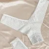 Aundies See Through White Thong Woman S Womens Underwear Sexy Lingerie 2 Pack Solid Set 240407