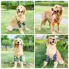 Hundekleidung Vorderbeinpraces Recovery Sleeve Protector Pet Knie -Klammer Wunden für mittelgroßen großen