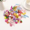 Accessoires de cheveux 10 / 20pcs / Set Filles Coup Copoon Clips Kids Barred Star Flower Hairpins Bande Barrets Fashion