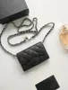 Fashion Cross Body Piccole portafoglio femminile mini borsetta per borsetta di alta qualità di design di design a tracota per spalla con borsetta con scatola con scatola
