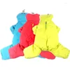 Hondenkleding groothandel fleece in huisdier kledingstijl herfst winter vier voet katoenen met katoen gevormde kleding