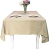 Table de table en coton vintage complexe de lin en coton