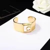 Designer Woman Men Chanells Bangle di lusso di moda Luxury Letter Craccialetti Donne Open Bracciale Gioielli Oro Gift Gold Cclies 743