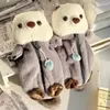 보관 가방 플러시 연필 케이스 SEA OTTER PEN 가방 만화 화장용 대용량 문구 선물 학생을위한 kawaii pouch