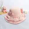 Luxury merk Fairy Fisherman Hat Designer Patchwork Sun Hat hoogwaardige dames strand buiten visser hoed casual modesun hoed met doos