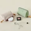 Cosmetic Bags Simple Solid Color Women's Makeup Bag 2024 Waterproof Purse Play Carry