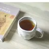 Tassen Keramik Tee Kaffeetasse Retro Griff Creative Home Desktop Dekorationen unregelmäßige Haushaltsgegenstände