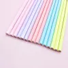 Pencils 60/120pcs Pencil Macarone Colors Triangle Shiny Wood Rubber Head Sketch Drawing Pen Office School Learning Stationery 2B HB Penc