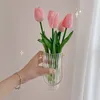 Vases Creative Transparent portable Vertical Vertical Vase Vase Plant Hydroponic Terrarium Art Table Crafts