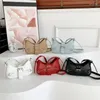 Shoulder Bags Women Fashion Moon Single Bag PU Leather Square Handbag Lady Casual All-match Solid Color Crossbody Daily Use