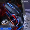 MICE G5 Refrein de souris filaire Haute sensibilité 6-Key Macro Programmation Game mécanique souris Y240407