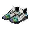 Casual Shoes InstantArts Iridescent Bohemian Hummingbird Sneakers Mesh Breattable Outdoor Sport Training Soft