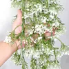 装飾的な花人工星のジプソフィラウォールハンギングホームデコア偽の花の花束テーブルセンターピースアウトドアガーデン植物