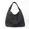 2024 New Arrival High Quality Denim Weaved Hobo Bag with Pouch