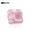 Accessories 35pcs KiiBOOM Pink Rose Switches 38g 5pins Linear Mechanical Switches for Hot swappable Mechanical Keyboard