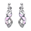 Boucles d'oreilles étalon 2024 Fashion 8 en forme de strass Zircon For Women Anniversary Party Girl Gift Unique Design