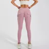 Qinactive Leggings Женщины для тренажерного зала с карманными леггинами йога -брюки Фитнес -колготки с высокой талией для женской одежды 240402