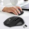 Mice 2.4GHz wireless optical mouse for PC gaming laptops 6-button with USB receiver and Drop Shipping computer H240407