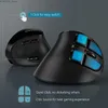 Topi Seenda verticale verticale wireless mouse ricaricabile bluetooth 5.0 3.0 2,4 g topi USB per computer portatile PC Mac iPad Office Y240407