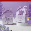 Enveloppe cadeau Creative Flower Cherry Blossom Box Box Chocolate Biscuit Biscuit Candy Packaging Anniversaire mariage