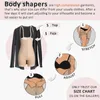 Taille buik Shaper Shapewear voor vrouwen buikbestrijding Fajas colombiaanse schoorhuids ritssluiting open buste buste bodysuit taille corset l2447