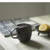 Tassen Keramik Tee Kaffeetasse Retro Griff Creative Home Desktop Dekorationen unregelmäßige Haushaltsgegenstände