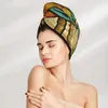 Tappo per la cura dei capelli in microfibra di asciugamani vecchia asciugatura egiziana assorbente per donne