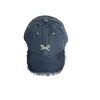 Capes à balle Bouchons pour femmes en dentelle de baseball en denim Caps Coup-arc noix de noix de perle chapeaux de houblon femelle femelle de printemps décontracté.