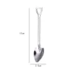 Coffee Scoops Brand Lepoon 12 2,5 cm 5/20 pc's comfortabele handle multifunctionele zilveren roestvrijstalen scope van toepassing