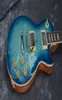 chitarra elettrica G Standard LP LP One pezzi Legno Neck and Body Blue Color Gradient Maple Flamed Wood1795850