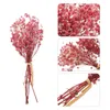 Decorative Flowers 3 Bunches Dried Flower Babysbreath Branches Gypsophila Artificial Bouquets Bouquet For Wedding Party Decoration