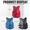 Life Jacket Water Sport Buoyancy Vest Swimming Boat Suit For Adult Children 240403