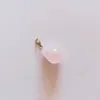 Decorative Figurines 100Pcs/lot Wholesale Assorted Mixed Natural Stone Water Drop Shape Pendants Charms Fit Necklaces Party Gift