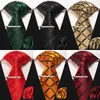 Neck Ties JEMYGINS New Fashion Black Checkered Mens Tie 8cm Silk Business Neck Handle Tie Clip Set Wedding Party Tie Gift C240412