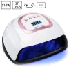 Abiti Lampada ad alta potenza per accessori per manicure Lampada LED UV portatile 57DED da 114W Lampade per unghie professionali per unghie Strumenti