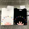 T Shirt Kadın Tasarımcı T Shirt Sıradan Mektuplar Grafik Tee Yaz Moda Yüksek Yuvarlak Yuvarlak Boyun Kısa Kol Üstleri