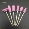 Bit 100pcs/set per trapano per unghie in pietra in ceramica pezzi di mulini elettrici per accessori per trapano per unghie in macchina per manicure utensili