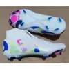 Soccer shoes Mens PHANTOMes LUNAes ELITEes TF FG cleats football boots Firm Ground Botas De Futbol Plating Sole Knit pink orange